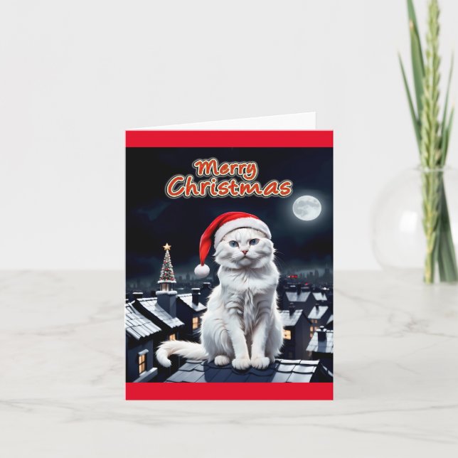 merry christmas thank you card (Front)