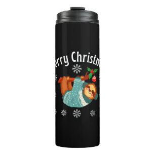 Merry Christmas Thermal Tumbler