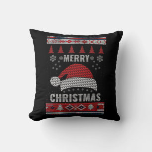 Merry Christmas Throw Pillow