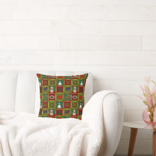 Merry Christmas Throw Pillow
