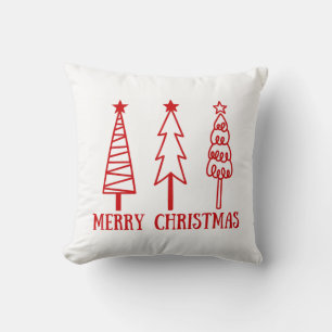 Merry Christmas Throw Pillow