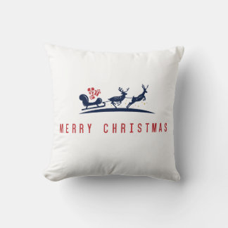Merry Christmas Throw Pillow