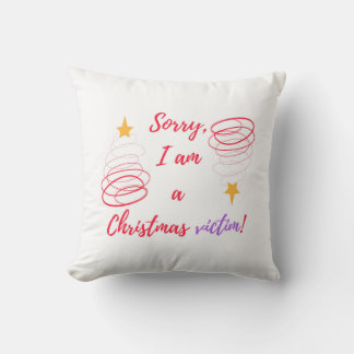 Merry Christmas Throw Pillow