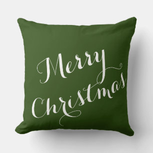 Merry Christmas Throw Pillow 20” x 20”