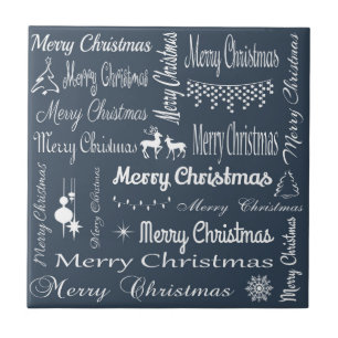 Merry Christmas Tile