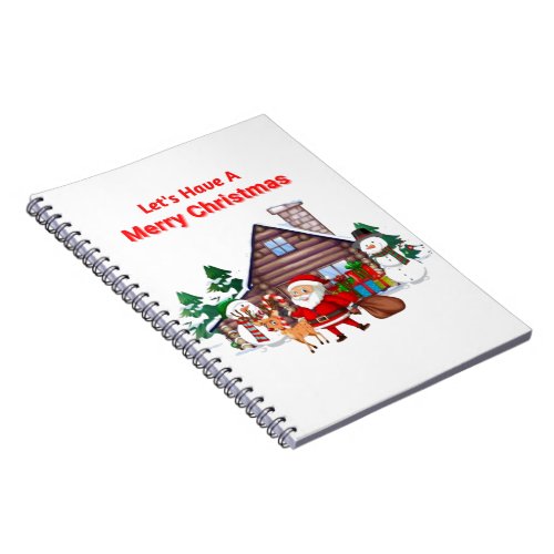 Merry Christmas Time Notebook