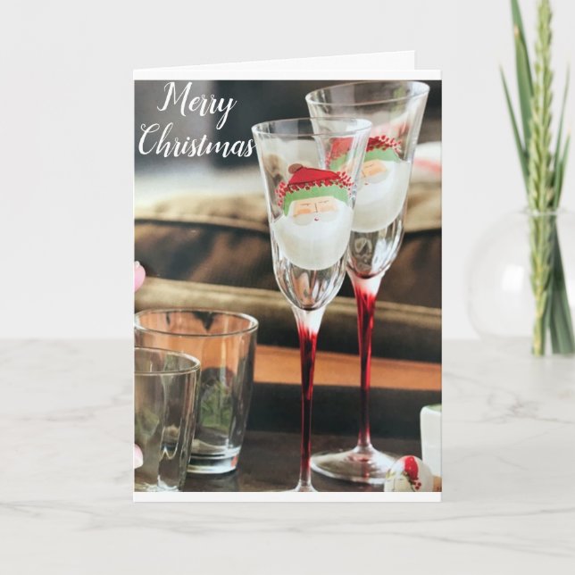 **MERRY CHRISTMAS** TIME TO CELEBRATE CARD (Front)