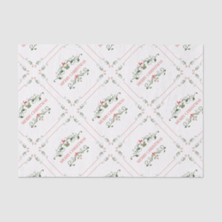MERRY CHRISTMAS TISSUE PAPER