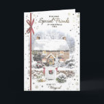 Merry Christmas to a Very Special Friend Christmas Card<br><div class="desc">"Merry Christmas to a Very Special Friend Christmas Card" is a heartwarming way to convey your warm wishes and celebrate your special friendship during the holiday season. This card is perfect for showing your appreciation and spreading joy to a friend who holds a special place in your heart. It's a...</div>