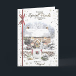 Merry Christmas to a Very Special Friend Christmas Card<br><div class="desc">"Merry Christmas to a Very Special Friend Christmas Card" is a heartwarming way to convey your warm wishes and celebrate your special friendship during the holiday season. This card is perfect for showing your appreciation and spreading joy to a friend who holds a special place in your heart. It's a...</div>