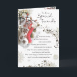 Merry Christmas to a Very Special Friend Christmas Card<br><div class="desc">"Merry Christmas to a Very Special Friend Christmas Card" is a heartwarming way to convey your warm wishes and celebrate your special friendship during the holiday season. This card is perfect for showing your appreciation and spreading joy to a friend who holds a special place in your heart. It's a...</div>