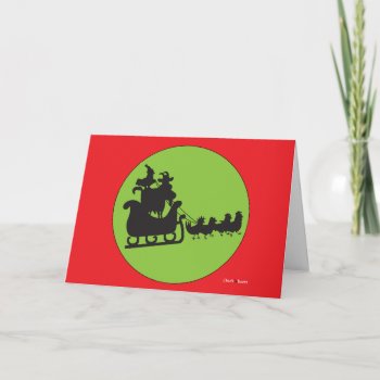 Merry Christmas To All And To All A Goodnight! Holiday Card by ChickinBoots at Zazzle