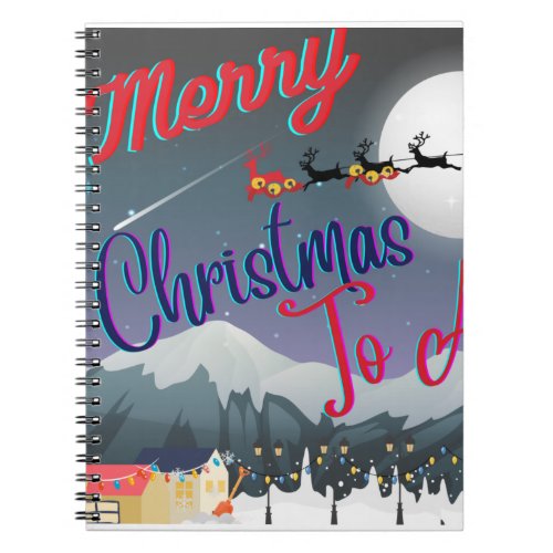 Merry Christmas To All Notebook