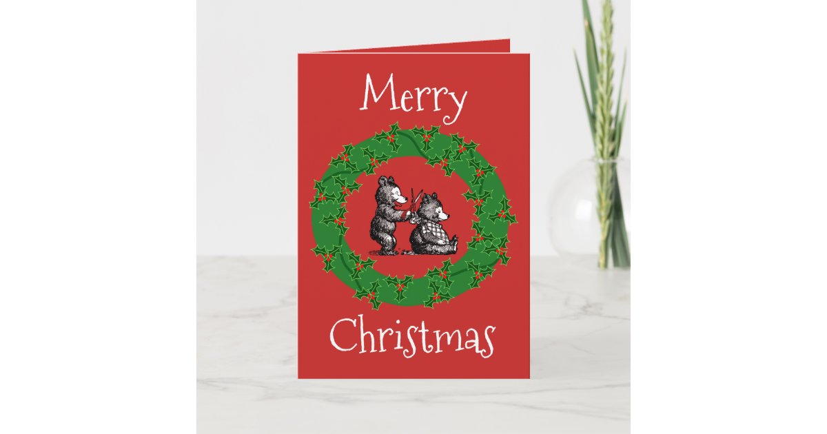 Merry Christmas to Hairdresser Holiday Card | Zazzle.com