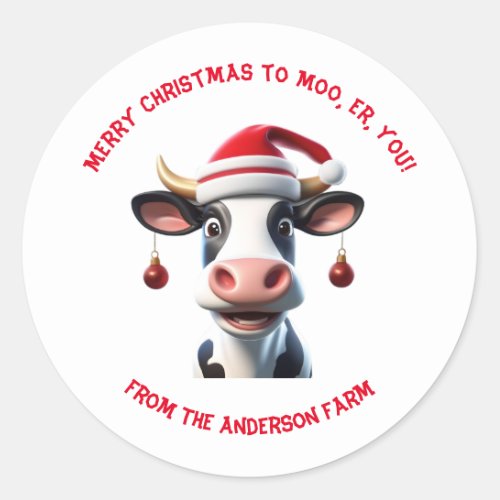 Merry Christmas to Moo Labels