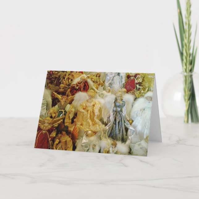 MERRY CHRISTMAS TO MY ANGEL HOLIDAY CARD (Front)