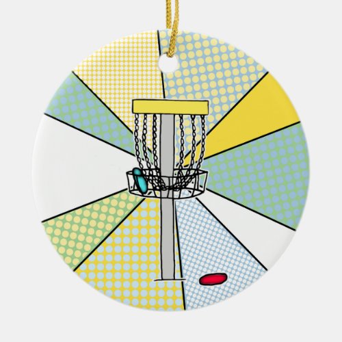 Merry Christmas to my Favorite Disc Golfer   Ceramic Ornament