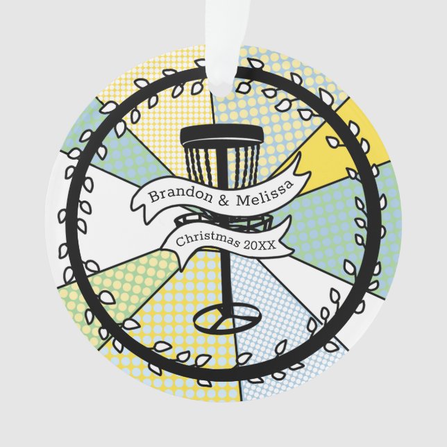 Merry Christmas to my Favorite Disc Golfer   Ornament (Front)