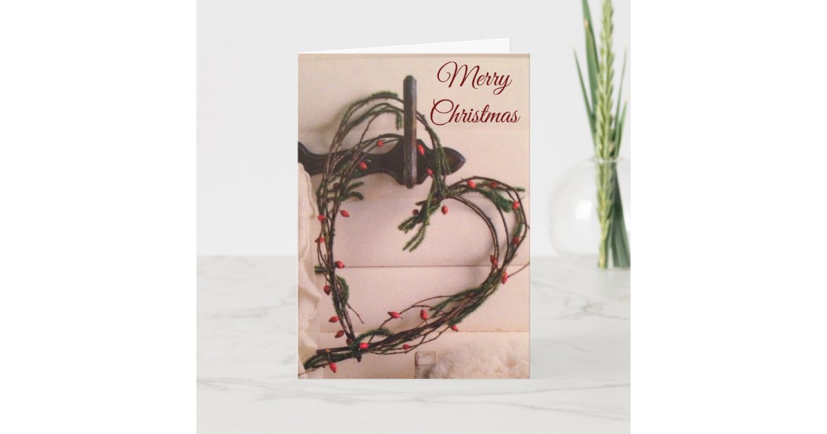 **MERRY CHRISTMAS** TO MY LOVE CARD | Zazzle