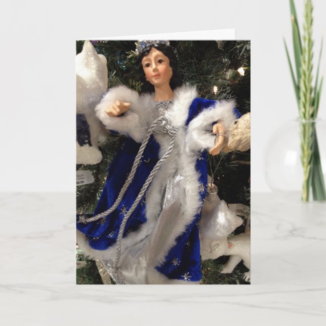 MERRY CHRISTMAS TO MY VERY SPECIAL ANGEL HOLIDAY CARD (Front)