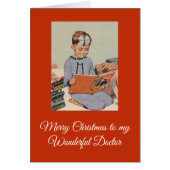 Merry Christmas to my Wonderful Doctor (Front)