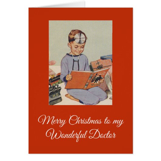 Merry Christmas to my Wonderful Doctor (Front)