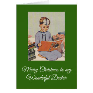 Merry Christmas to my Wonderful Doctor Cards