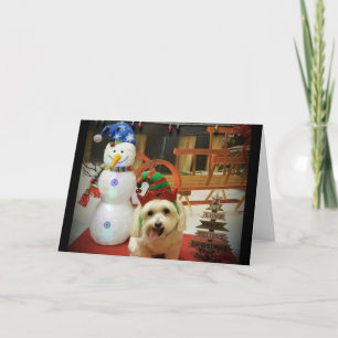 MERRY CHRISTMAS TO OUR DOG CARE GIVER HOLIDAY CARD