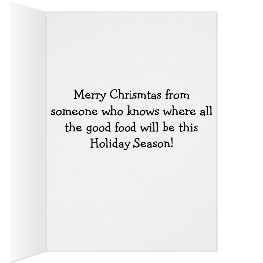 MERRY CHRISTMAS TO SOMEONE WHO KNOWS (Inside (Right))