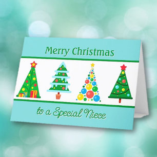 Merry Christmas to Special Niece card