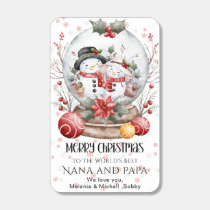 Merry Christmas To The World's Best Grandparents Matchboxes