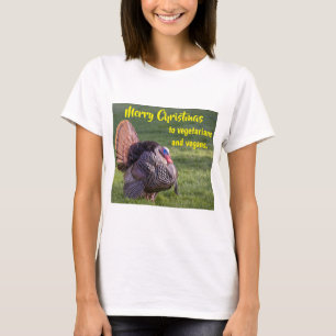 Merry Christmas to vegetarians & vegans T-Shirt
