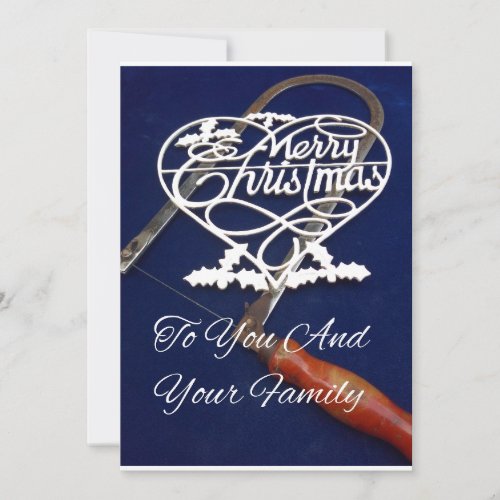      Merry Christmas to You    Flat Holiday Card