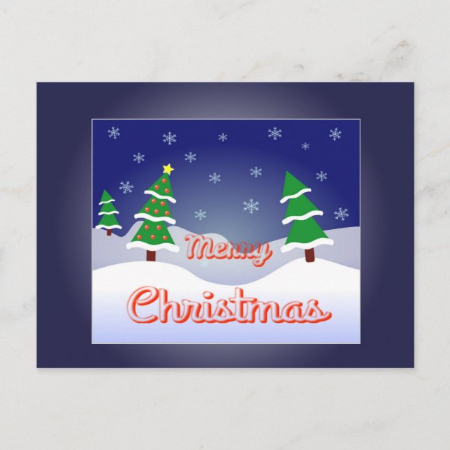 Merry Christmas to you! Postcard (Front)
