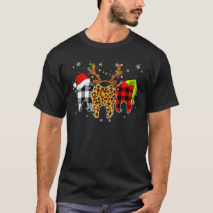 Merry Christmas Tooth Costume Dental Assistant Xma T-Shirt