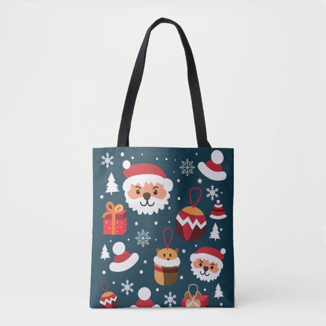 Merry Christmas Tote Bag (Front)