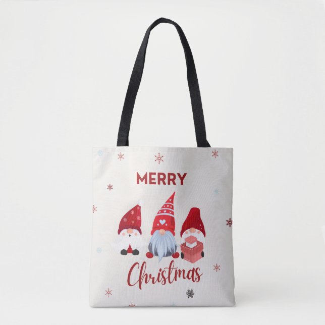Merry Christmas Tote Bag (Front)