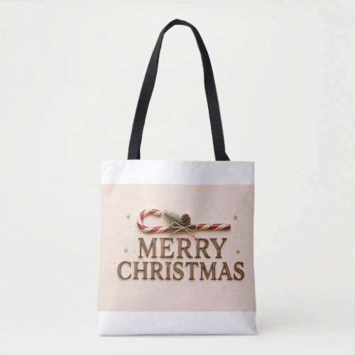 MERRY CHRISTMAS TOTE BAG