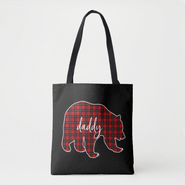 Merry Christmas Tote Bag, Christmas Gift Bag Xmas (Front)