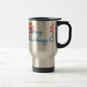 Merry Christmas Travel Mug