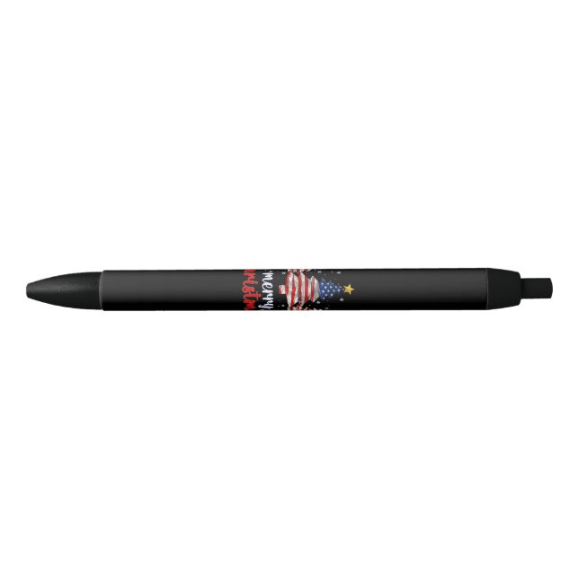 Merry Christmas Tree American Flag Funny US Flag S Pen (Front)