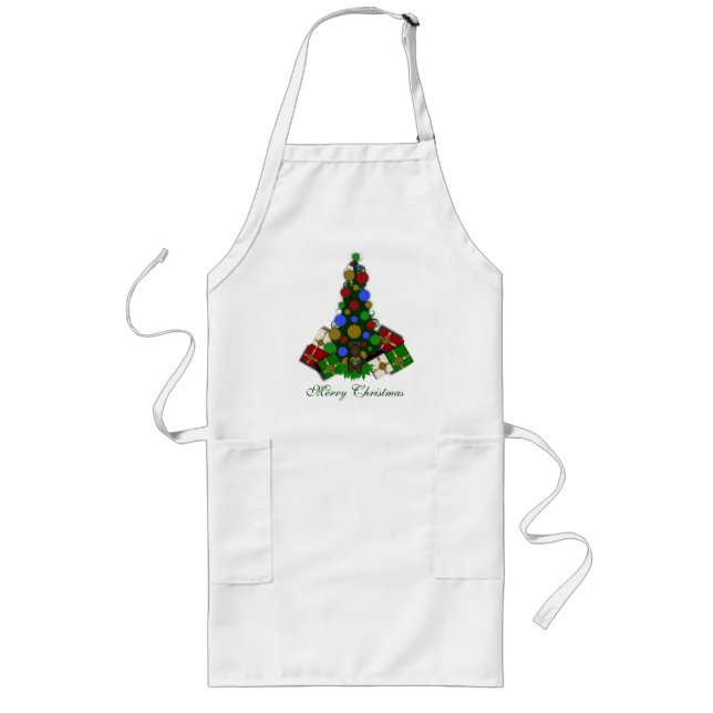 Merry Christmas Tree Apron (Front)