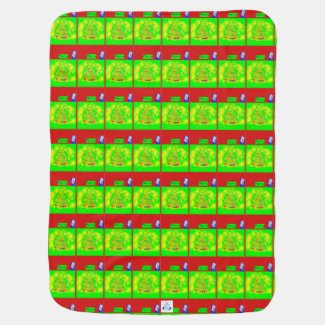 Merry Christmas Tree Baby Blanket