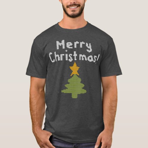 Merry Christmas Tree Basic Sweater
