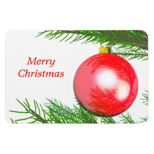 Merry Christmas Tree Decoration Magnet