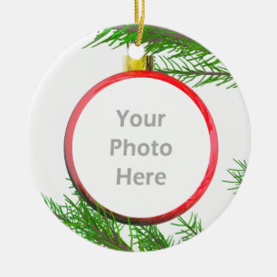 Merry Christmas Tree Decoration (photo frame)