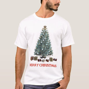 Merry Christmas. Tree (design 3) with gifts T-Shirt