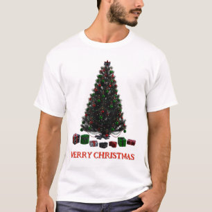 Merry Christmas. Tree (design 5) with gifts T-Shirt