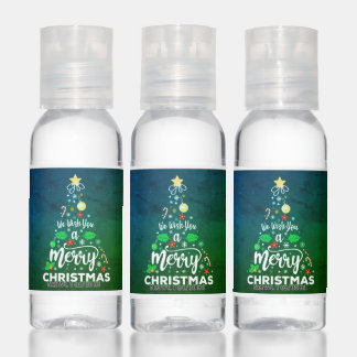 Merry Christmas Tree Hand Sanitizer