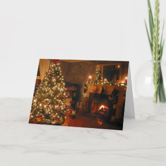 Merry Christmas Tree Holiday Card